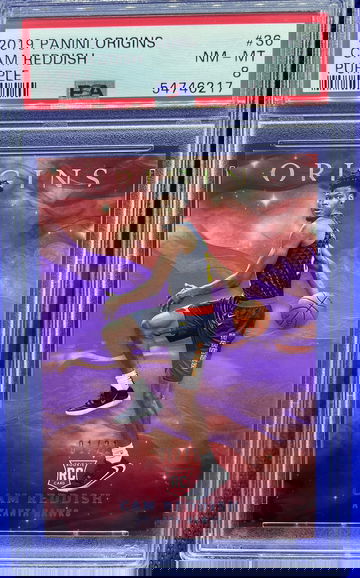 2019-20 Panini Origins Cam Reddish FOTL Purple RC 1/21 PSA 8 NM-MT POP 3 SSP