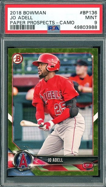 2019 Bowman Jo Adell Camo Parallel