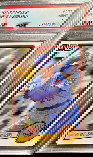 1983 Donruss Ryne Sandberg PSA 9