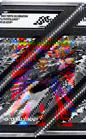 2025 Topps Celebration #PP-10 Pete Alonso Power Players SGC 10