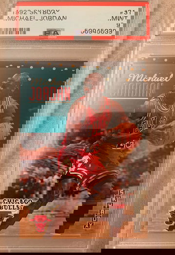 1992 Skybox Michael Jordan #31 Mint PSA 9