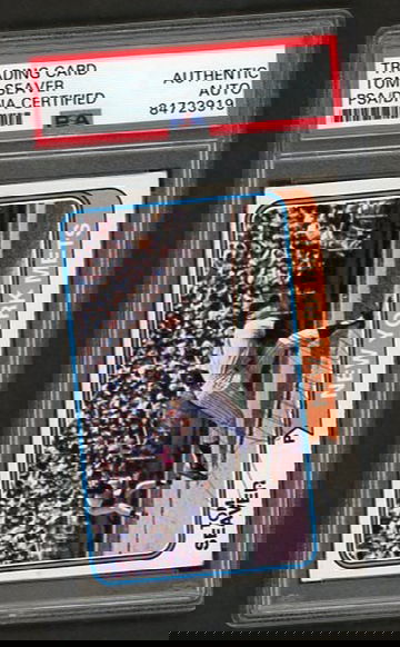 1974 Topps Tom Seaver #80 Autograph PSA/DNA Authentic [BL-1C.32]