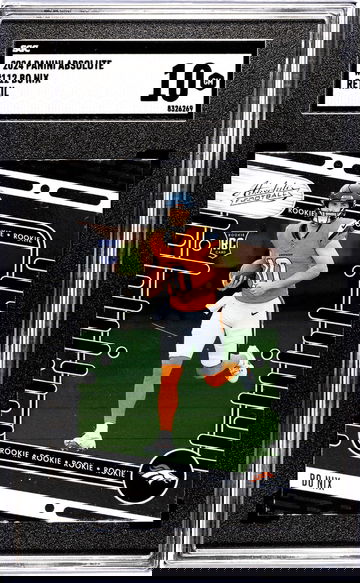 2024 Panini Absolute #112 Bo Nix Retail SGC 10