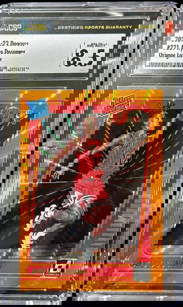 2021 Panini Donruss Ayo Dosunmu Orange Laser RC