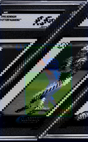 1998 Bowman #1 Peyton Manning SGC 9.5