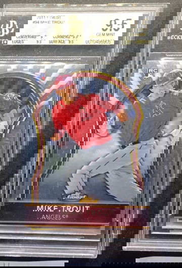2011 Fineat #94 Mike Trout BGS 9.5 GEM MINT