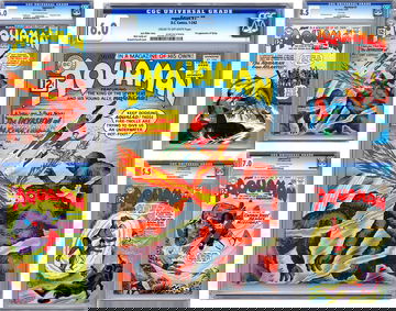 AQUAMAN #1-2-3-4 CGC 6.0-7.0-8.5-5.5 NICK CARDY ART CLASSIC SILVER AGE KEYS 1962