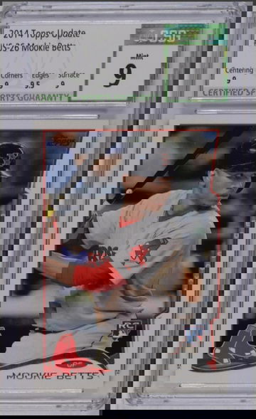 Mookie Betts 2014 Topps Update  US26 Rookie US-26