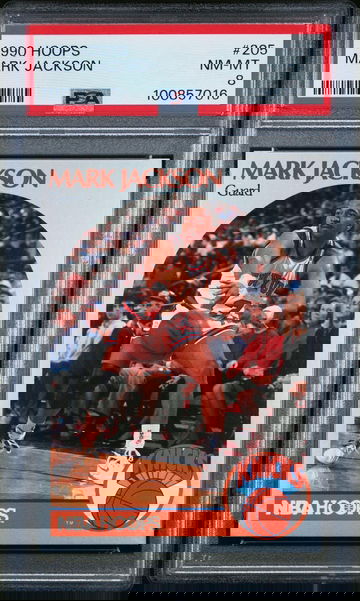 1990 Hoops Mark Jackson #205 PSA 8