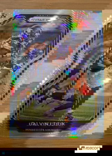 🔥2020 Prizm Football Silver Prizm Dalvin Cook Minnesota Vikings CENTERED