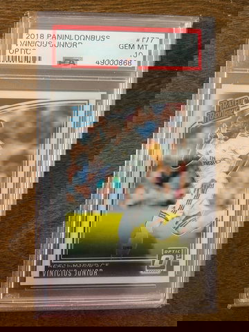 2018 optic Vinicius junior psa 10