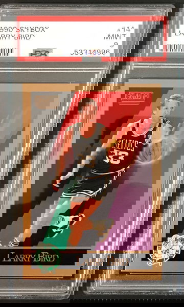 1990-91 Skybox #14 Larry Bird PSA 9 MINT