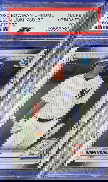 2020 Bowman Chrome Jasson Dominguez PSA 10