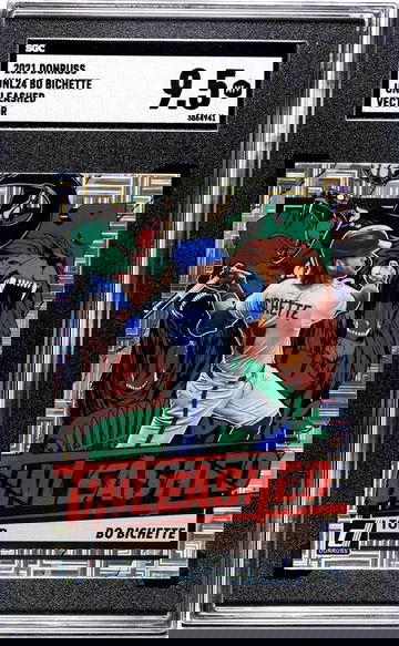 2021 Donruss #UNL24 Bo Bichette Unleashed Vector SGC 9.5