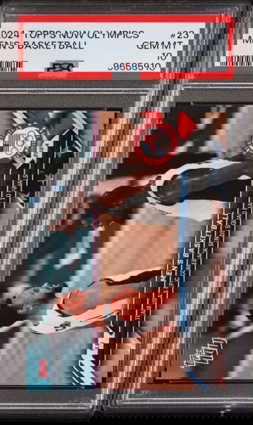 2024 Topps Now Olympics 23 Kevin Durant / Stephen Curry PSA 10 GEM MINT