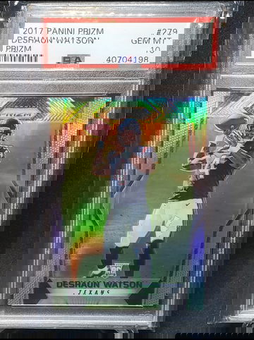 2017 Prizm Silver Deshaun Watson PSA 10
