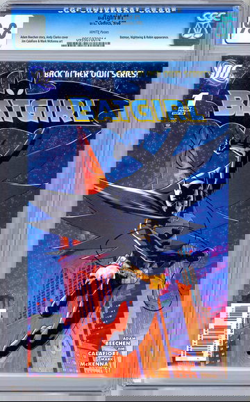 BATGIRL #1 CGC 9.8 NIGHTWING & ROBIN APPS MARK MCKENNA ART ANDY CLARKE CVR 2008