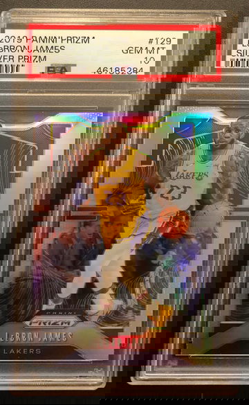 Lebron James Panini Silver Prizm PSA 10