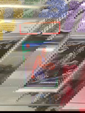 2021 Optic Cade Cunningham The Rookies Psa 10 /5