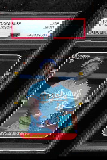 1987 DONRUSS BO JACKSON PSA 9