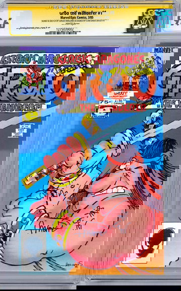 GROO THE WANDERER #1 CGC-SS 9.6 SERGIO ARAGONES & STAN SAKAI MARVEL COMICS 1985