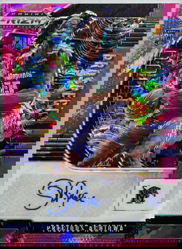 2020 - 2021 Prizm Draft Picks Precious Achiuwa Prospect Autographs #PA-PA PINK ICE AUTO