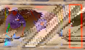 PSA 10 Vladimir Guerrero Jr. Bowman Sterling RC Continuity