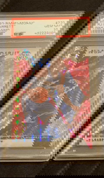 2019 Mosaic RJ Barrett Debut Pink Camo PSA 10