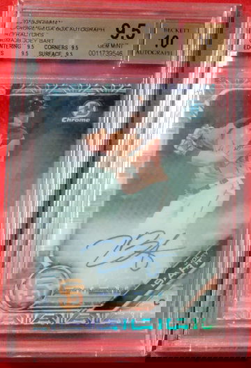 2019 Bowman chrome Joey Bart mojo refractor auto