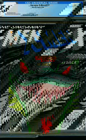 X-MEN #232, CGC 9.6 NM+