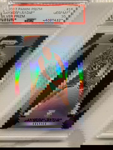 Jason Tatum Silver PSA 10 