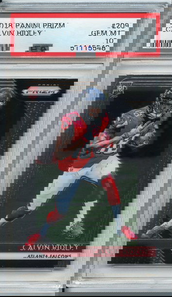 Calvin Ridley 2018 Prizm Rookie PSA 10 (548)