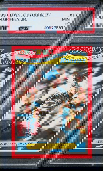 1990 Toys R Us ROOKIES Ken Griffey Jr PSA 9 MINT