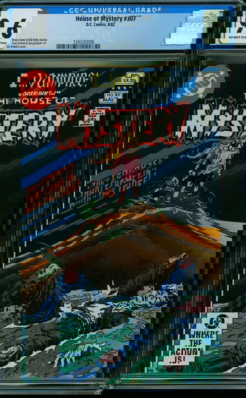 HOUSE OF MYSTERY #307, CGC 9.6 NM+