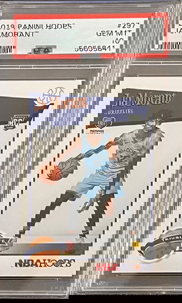 2019 Panini Hoops Ja Morant RC #297 PSA 10