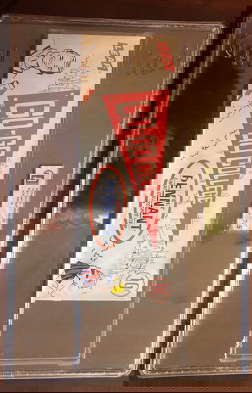 1960 Leaf Go-Go College Felt Pennant Unopened Pack GAI 7.5 NM+