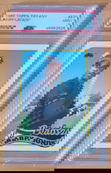 1989 TOPPS TIFFANY #620 BARRY BONDS PIRATES PSA 9 POP 84