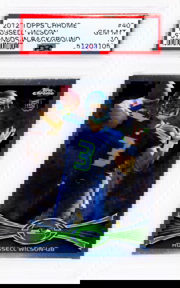 2012 Topps Chrome Russell Wilson #40 RC Rookie PSA 10