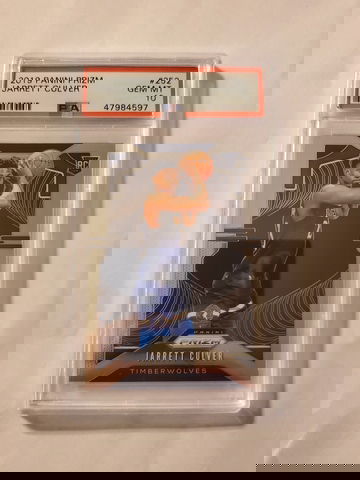 Jarrett Culver 2019 Prizm RC PSA 10