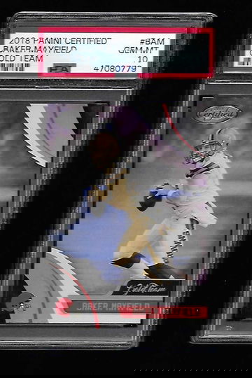 2018 CERTIFIED BAKER MAYFIELD GOLD TEAM