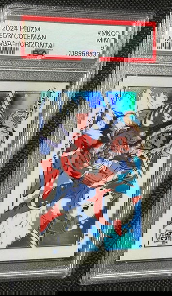 2025 Prizm Keon Coleman Manga M-KCM PSA 9