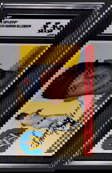 1955 Topps #124 Harmon Killebrew RC SGC 5.5