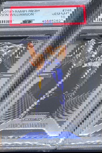 2019 Prizm #248 Zion Williamson PSA 10 Gem Mint 