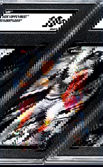 2024 Topps Finest Henry Davis #15 RC SGC 10