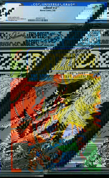 DAZZLER #12, CGC 9.4 NM