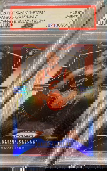 2019 panini Prizm Darius Garland RWB PSA 9!