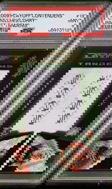 2009 Playoff Contenders C.Mullins/S.Curry Draft Tandems #19 PSA 9 [BK-2A.32]