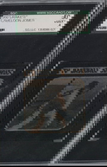 1950 Drake's #7 Sheldon Jones SGC 50 VG/EX