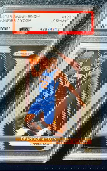 2018-19 Prizm DeAndre Ayton RC PSA 10