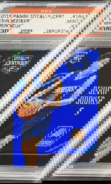 2015 Devin Booker Panini Totally Certified #'d/99 #164 RC Rookie PSA 9 POP 2